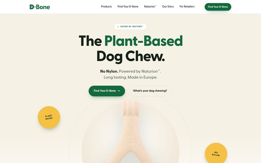 Concept A homepage preview